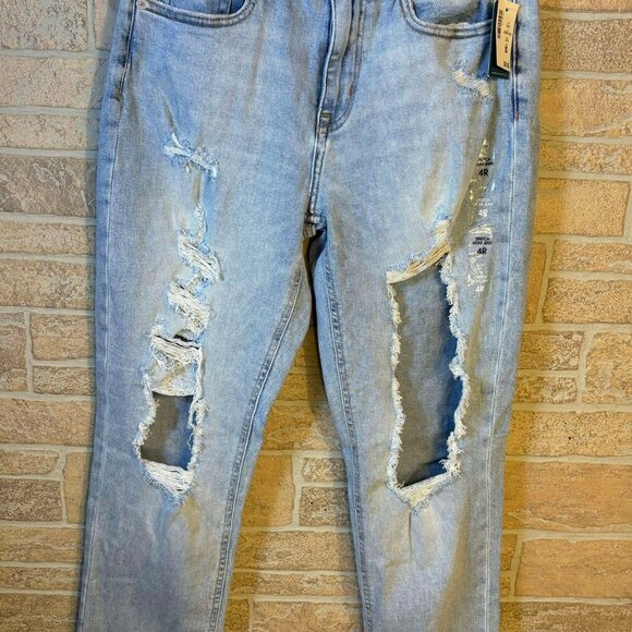 NWT Aeropostale Stretch Mom Jean Real Original Denim Size 4R - Picture 7 of 8